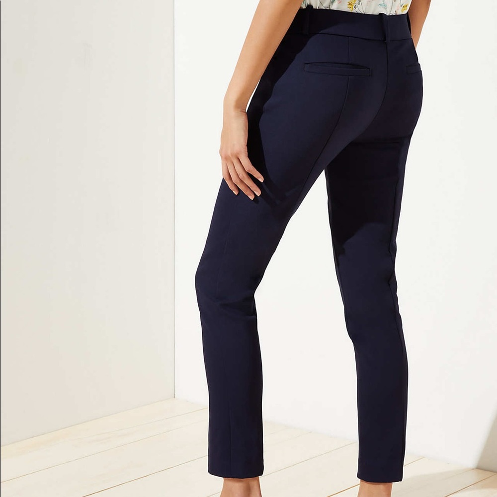 Anne Taylor LOFT Navy Blue Dress Pants